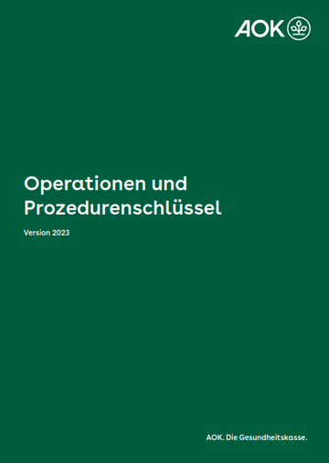 Cover Operationen und Prozedurenschlüssel 2025