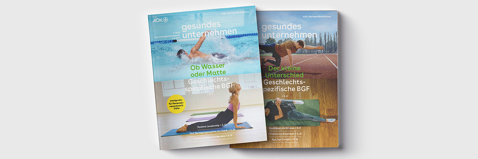 Die Cover der neuen gu-Magazine, Ausgabe 3-2025 Die Cover der neuen gu-Magazine, Ausgabe 3-2025