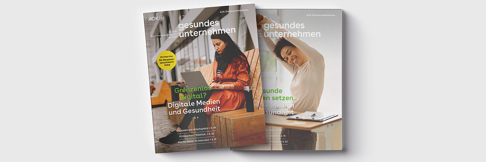 Die Cover der neuen gu-Magazine, Ausgabe 4-2025 Die Cover der neuen gu-Magazine, Ausgabe 4-2025