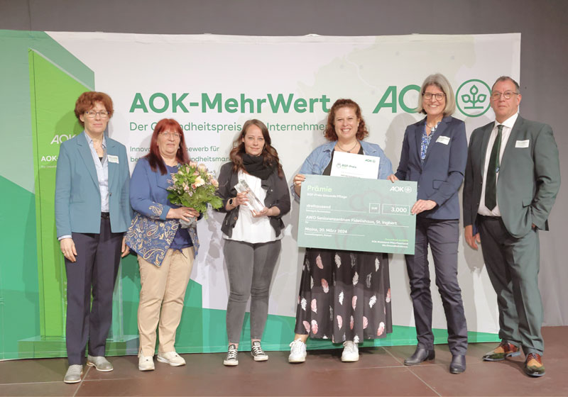 Die Gewinner des AWO Seniorenzentrum Fidelishaus in St. Ingbert