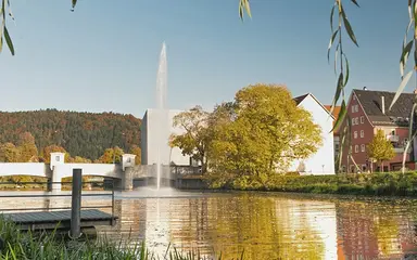 Das Bild zeigt ein Panorama von Tuttlingen im Süden Baden-Württembergs. 