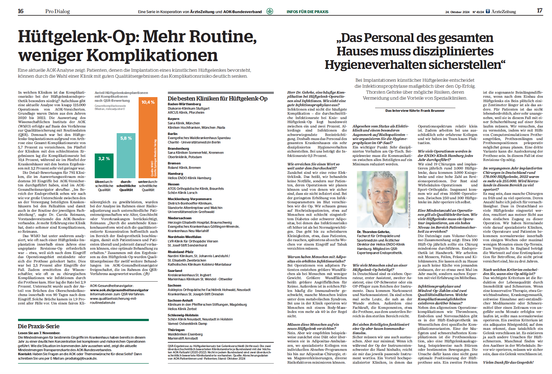 Pro Dialog: Ausgabe vom 24. Oktober 2024