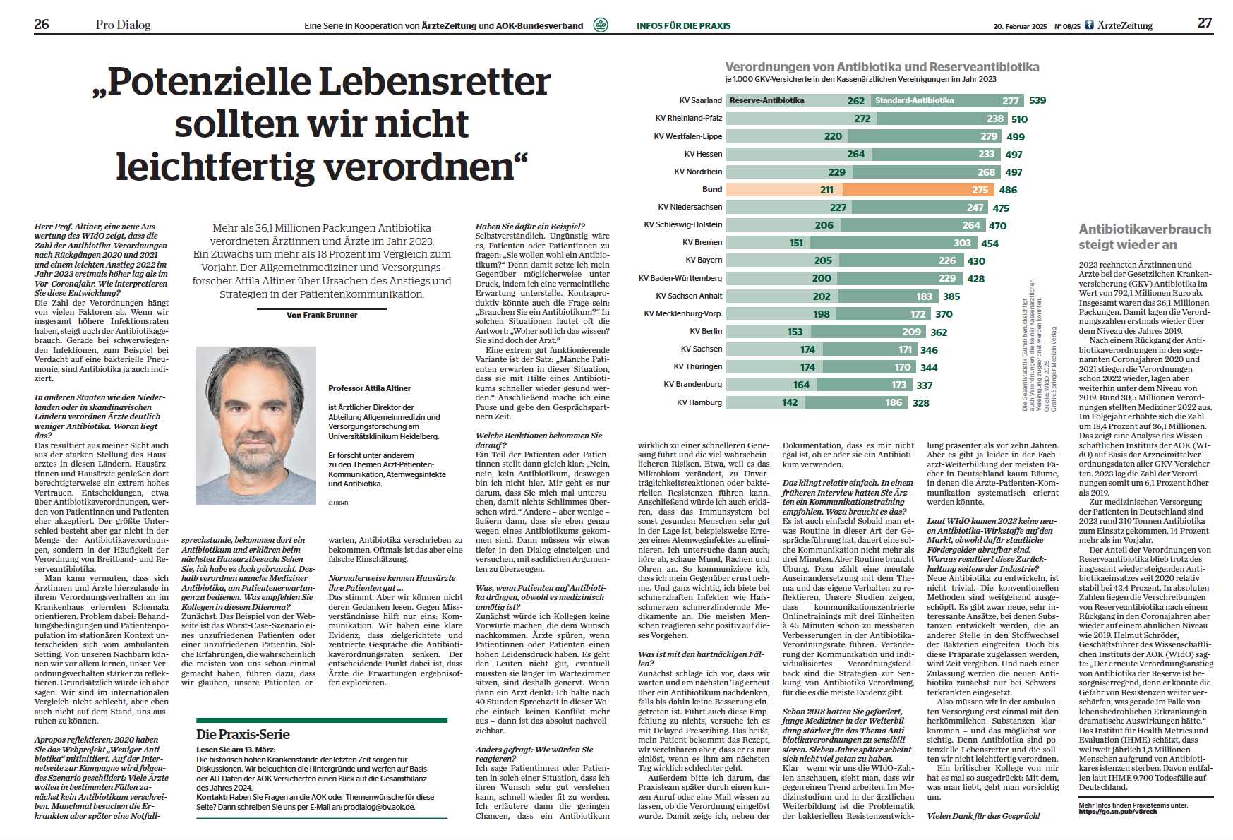 Pro Dialog: Ausgabe vom 20. Februar 2025