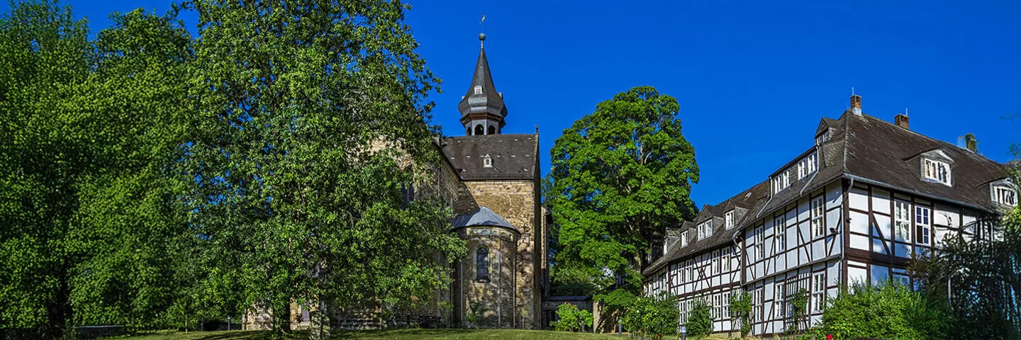 Frankenberger Kirche St. Peter und Paul, Goslar, UNESCO-Weltkulturerbe in Niedersachsen.Niedersachsen,