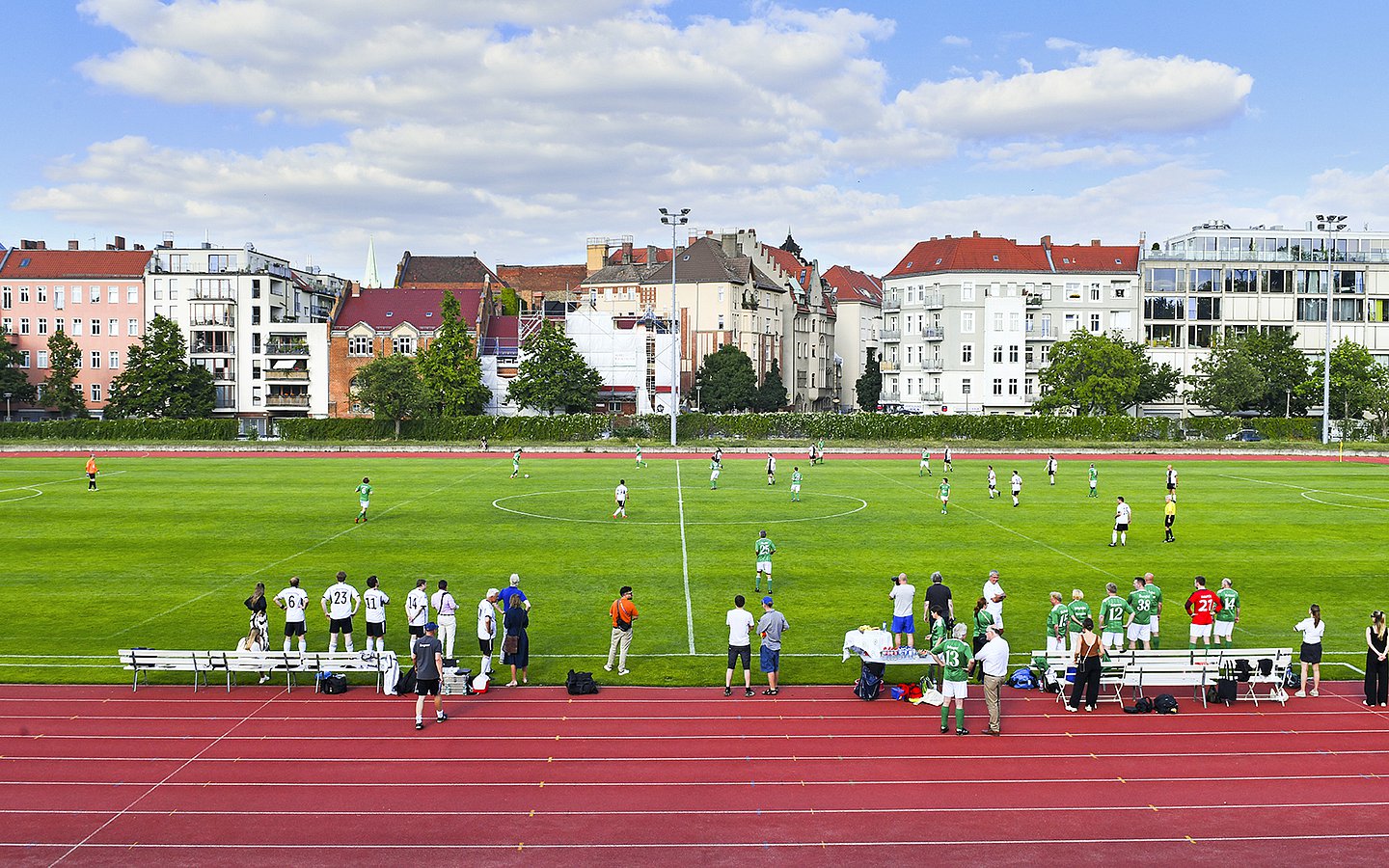 Das kleine Jahnparkstadion, Berlin Prenzlauer Berg