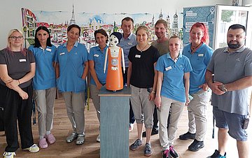 Gesundheitstag im Haus Münzehof Gruppenbild zum Gesundheitstag im Haus Münzehof