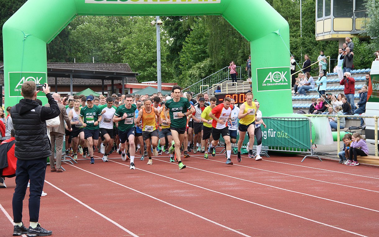 Start AOK-Firmenlauf Brühl