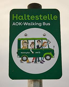 Foto Haltestelle Walking bus 